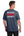 Portland Fire Department T-Shirt True Navy Heather back view