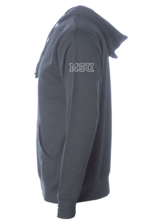 Custom Apparel - Screen Printing - Genesee County Spartans - Unisex Adult Hooded Sweatshirt - Hooded Sweatshirt - Genesee County Spartans - 14374