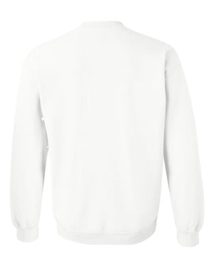 DeWitt Middle School Apparel Crewneck White back view