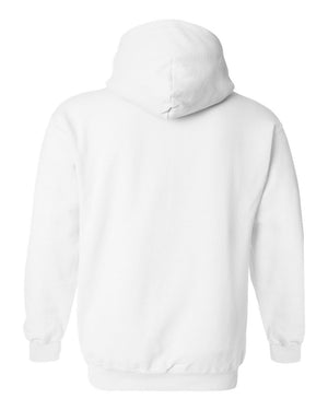 Ashland University Lacrosse Hoodie White back view