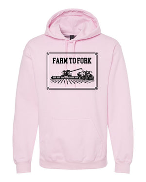 Sigma Alpha Sorority Hoodie Light Pink front view