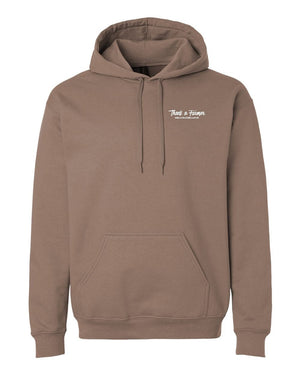 Sigma Alpha Sorority Hoodie Brown Savana front view