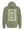 Sigma Alpha Sorority Hoodie Military Green back view