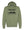 Sigma Alpha Sorority Hoodie Military Green front view