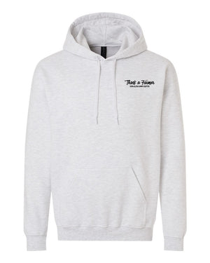 Sigma Alpha Sorority Hoodie Ash front view