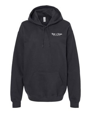 Sigma Alpha Sorority Hoodie Black front view