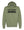 Sigma Alpha Sorority Hoodie Military Green front view