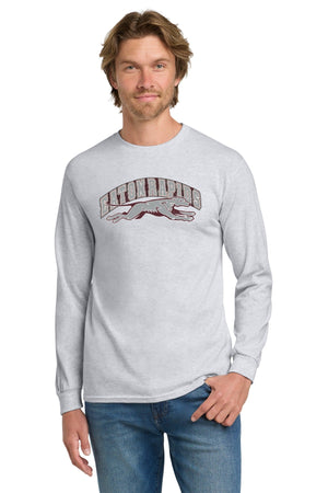 Eaton Rapids Fall Preorder Long Sleeve Ash front view