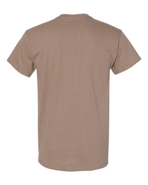 Sigma Alpha Sorority T-Shirt Brown Savana back view