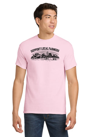 Sigma Alpha Sorority T-Shirt Light Pink front view