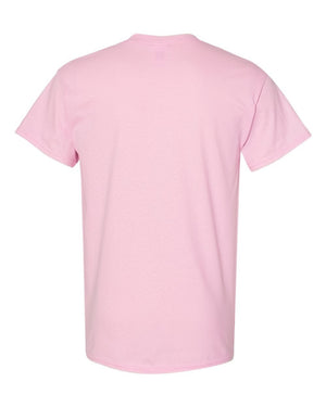 Sigma Alpha Sorority T-Shirt Light Pink back view