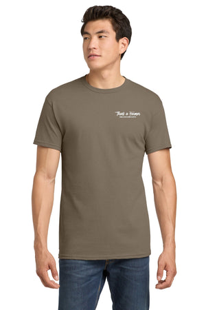 Sigma Alpha Sorority T-Shirt Brown Savana front view