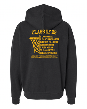 Custom Apparel - Screen Printing - GL Basketball / Seniors - Avenue Black Hoodie - GL Basketball / Seniors - 17137