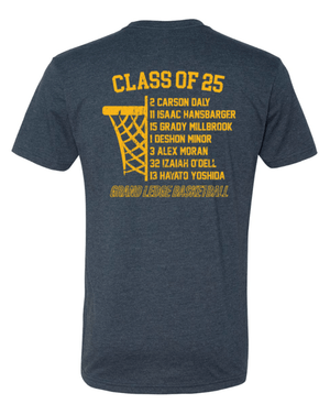 Custom Apparel - Screen Printing - GL Basketball / Seniors - Midnight Navy Tee - GL Basketball / Seniors - 17137