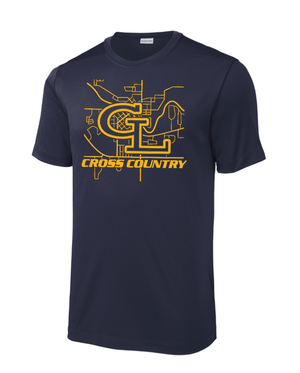 Custom Printed Apparel | GL Cross Country 2025 - Adult Unisex Performance T-Shirt - GL Cross Country 2025 - 18282