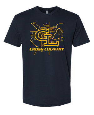 Custom Printed Apparel | GL Cross Country 2025 - Adult Unisex T-Shirt - GL Cross Country 2025 - 18282