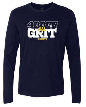 Custom Printed Apparel | GL Summer - 48837 Grit LS T-shirt - GL Summer Ball - 18133