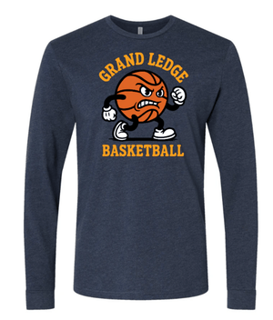 Custom Printed Apparel | GL Summer - Mr. Basketball LS T-shirt - GL Summer Ball - 18133