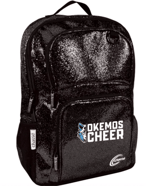 Custom Printed Apparel | Glitter Backpack | Okemos Cheer - OHS Cheer - 19688