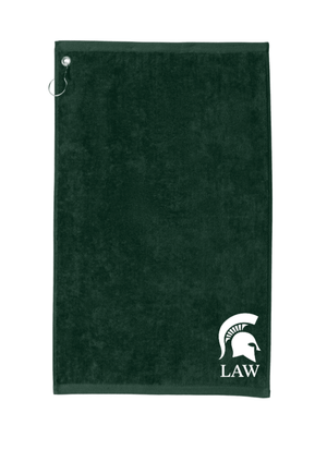 Custom Printed Apparel | Golf Towel | MSU College of Law - MSU Law - 19732
