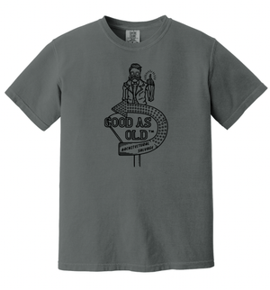 Custom Apparel - Screen Printing - Good As Old Winter 2024 - Heavyweight Ring Spun Tee (Orchid / Pepper) - Good As Old Winter 2024 - 17066