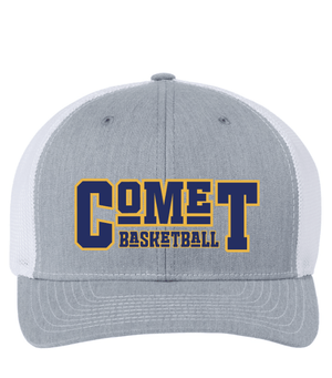 Custom Apparel - Screen Printing - Grand Ledge Basketball - Adjustable Trucker Cap - Grand Ledge BBall OD