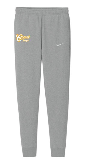 Custom Printed Apparel | Grand Ledge Basketball - Adult Unisex Grey Nike Club Fleece Jogger (ON DEMAND) - Grand Ledge BBall OD