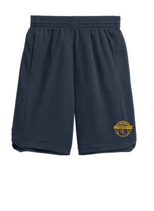 Custom Apparel - Screen Printing - Grand Ledge Basketball - Athletic Navy Shorts with Pockets - Grand Ledge Basketball - 17171
