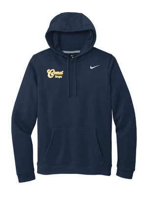 Custom Apparel - Screen Printing - Grand Ledge Basketball - Nike Fleece Pullover Hoodie - Grand Ledge BBall OD