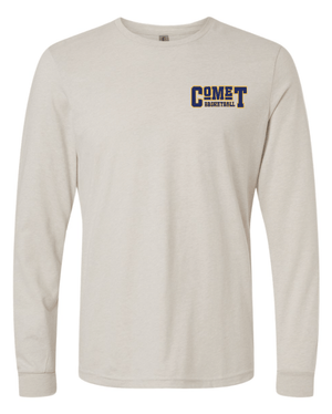 Custom Apparel - Screen Printing - Grand Ledge Basketball - Unisex Long Long Sleeve T-Shirt - Grand Ledge BBall OD