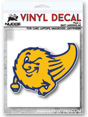 Custom Printed Apparel | Grand Ledge Basketball - Winky Car Decal - Grand Ledge BBall OD