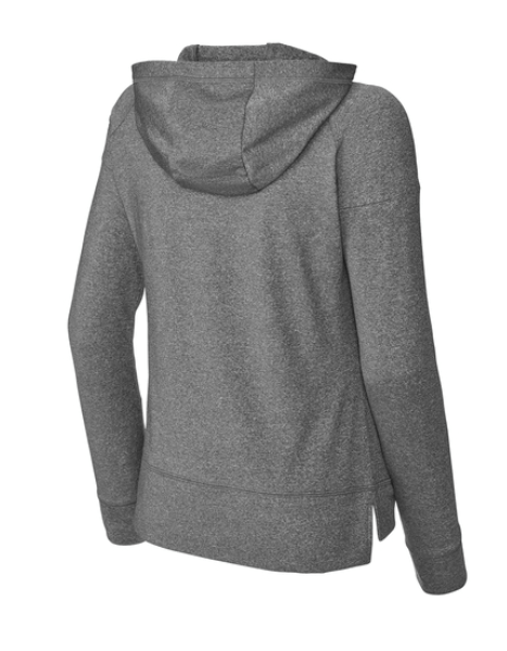 Custom Apparel - Screen Printing - Grand Ledge Basketball - Women's Sport Wick Stretch Half Zip Hoodie - Grand Ledge BBall OD