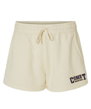 Custom Apparel - Screen Printing - Grand Ledge Basketball - Women's Wave Wash Fleece Shorts - Grand Ledge BBall OD