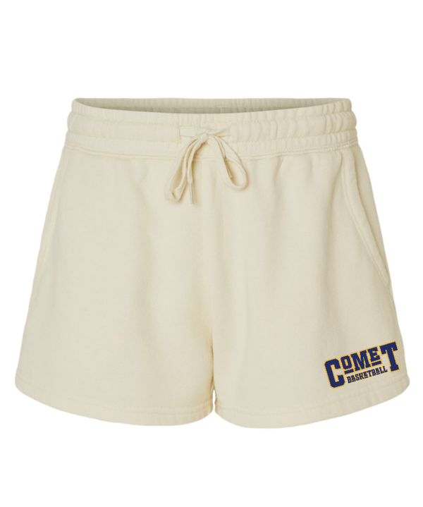 Custom Apparel - Screen Printing - Grand Ledge Basketball - Women's Wave Wash Fleece Shorts - Grand Ledge BBall OD