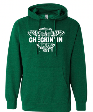 Custom Apparel - Screen Printing - Grand Ledge Girls Lacrosse Hooded Sweatshirt - Grand Ledge Lacrosse - 15293