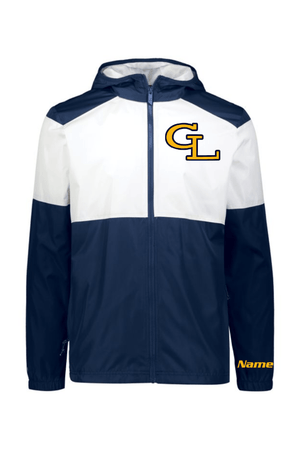 Custom Apparel - Screen Printing - Grand Ledge Track & Field - Women's Hooded Warm - Up Jacket *PERSONALIZATION REQUIRED* - Grand Ledge Track & Field - 17277