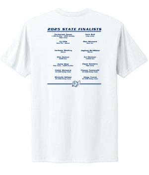 Custom Apparel - Screen Printing - Grand Ledge Track State Qualifiers & Champs - Unisex Cotton T-Shirt - GL Track State Qualifiers - 17802