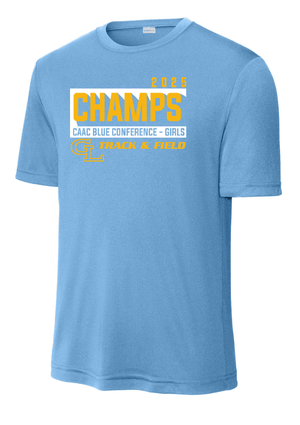 Custom Apparel - Screen Printing - Grand Ledge Track State Qualifiers & Champs - Women's 2025 Champs Performance T-Shirt - GL Track State Qualifiers - 17802