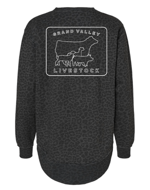 Custom Apparel - Screen Printing - Grand Valley Livestock - Women's Weekend Fleece Crewneck - Grand Valley Livestock - 17568