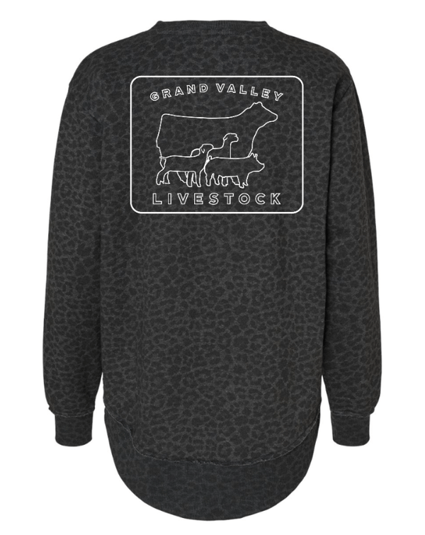 Custom Apparel - Screen Printing - Grand Valley Livestock - Women's Weekend Fleece Crewneck - Grand Valley Livestock - 17568