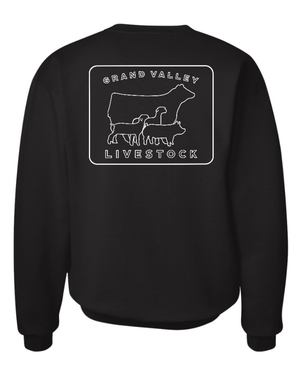 Custom Apparel - Screen Printing - Grand Valley Livestock - Youth Crewneck Sweatshirt - Grand Valley Livestock - 16251
