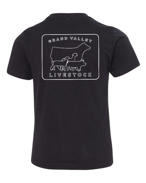 Custom Apparel - Screen Printing - Grand Valley Livestock - Youth CVC Jersey Tee - Grand Valley Livestock - 16251