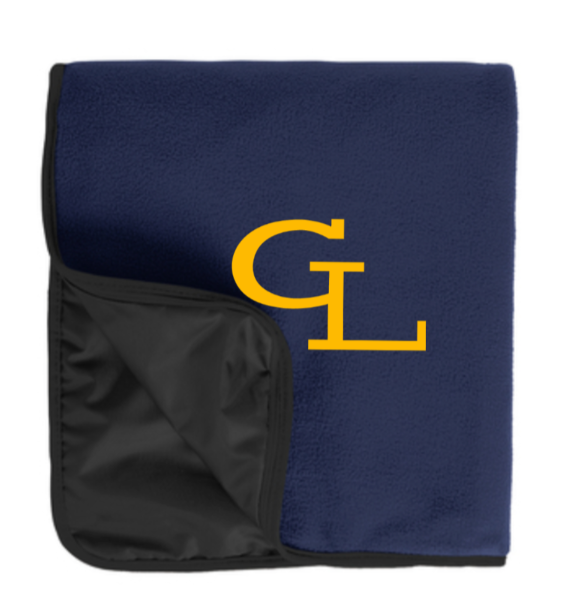 Grand Ledge Track & Field - Fleece Travel Blanket