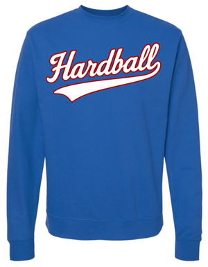 Custom Printed Apparel | Hardball Fall 2025 - Adult Crewneck Sweatshirt (MULTIPLE COLOR OPTIONS) - Hardball Fall 2025 - 18541