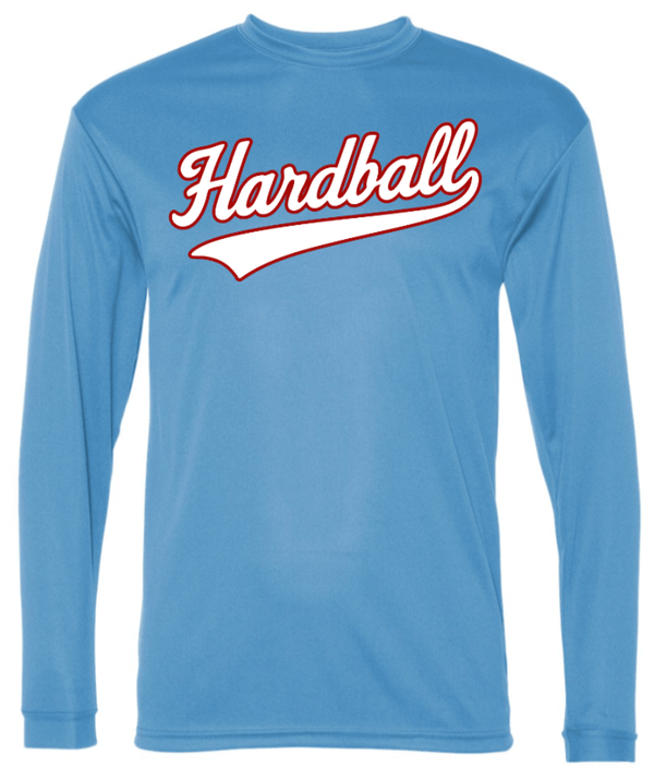 Custom Printed Apparel | Hardball Fall 2025 - Adult Performance Long Sleeve Tee (MULTIPLE COLOR OPTIONS) - Hardball Fall 2025 - 18541
