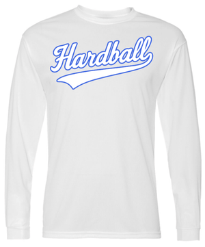 Custom Printed Apparel | Hardball Fall 2025 - Adult Performance Long Sleeve Tee (MULTIPLE COLOR OPTIONS) - Hardball Fall 2025 - 18541