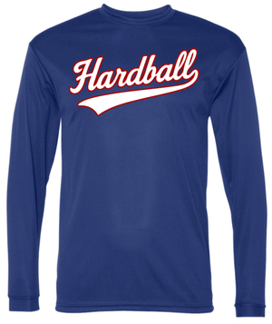Custom Printed Apparel | Hardball Fall 2025 - Adult Performance Long Sleeve Tee (MULTIPLE COLOR OPTIONS) - Hardball Fall 2025 - 18541