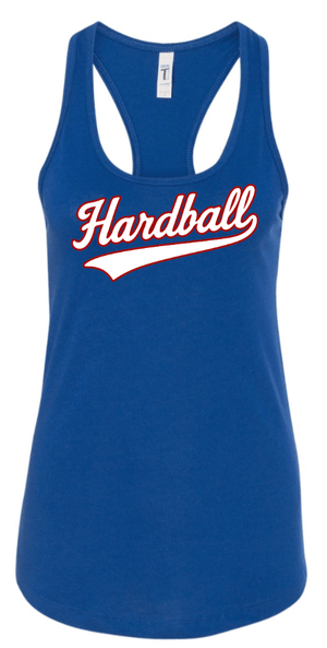Custom Printed Apparel | Hardball Fall 2025 - Women's Racerback Tank (MULTIPLE COLOR OPTIONS) - Hardball Fall 2025 - 18541