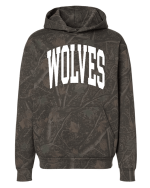 Custom Printed Apparel | Heavyweight Hooded Sweatshirt | Okemos Wolves Spirit Wear - Okemos Public Schools