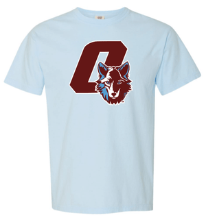 Custom Printed Apparel | Hiawatha Back to School 2025 - Adult Heavyweight T-Shirt (Chambray/Granite) - Hiawatha Back to School 2025 - 18289